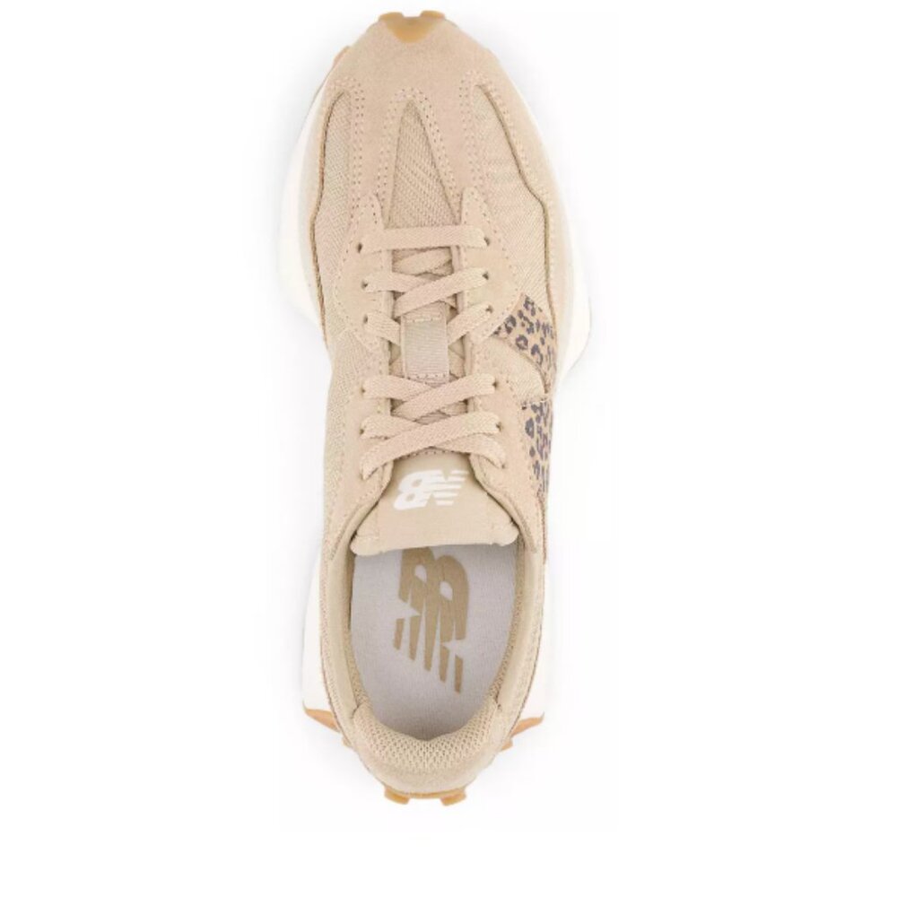 New Balance 327 Animal Print Women's Sneakers Shoes Beige Leopard size 6.5 - Picture 10 of 13